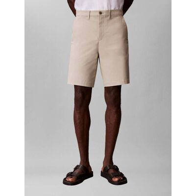 Calvin Klein Szorty chino Slim Fit beżowy 32 Calvin Klein Szorty chino Slim Fit beżowy 32