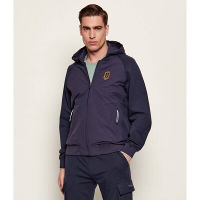 Aeronautica Militare Kurtka bomber Regular Fit granatowy 58 Aeronautica Militare Kurtka bomber Regular Fit granatowy 58