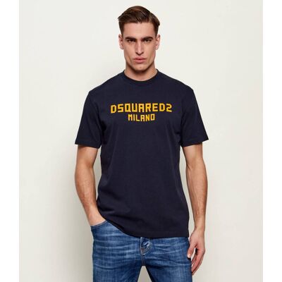 Dsquared2 T-shirt cool fit granatowy S Dsquared2 T-shirt cool fit granatowy S