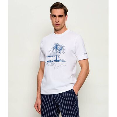 Gran Sasso T-shirt Regular Fit biały 54 Gran Sasso T-shirt Regular Fit biały 54