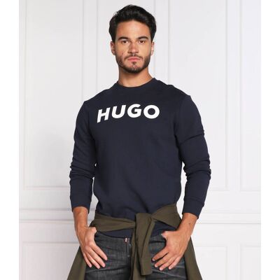 HUGO Bluza Dem Regular Fit granatowy XS HUGO Bluza Dem Regular Fit granatowy XS