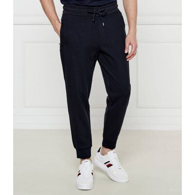 Boss BLACK Spodnie dresowe H-Lamont 101 Regular Fit mercerised granatowy XXXL Boss BLACK Spodnie dresowe H-Lamont 101 Regular Fit mercerised granatowy XXXL