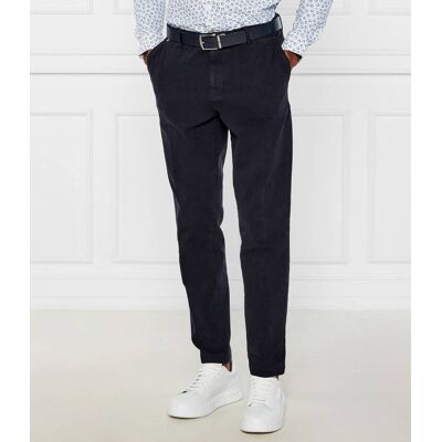 Boss BLACK Spodnie chino H-Kane Regular Fit granatowy 50 Boss BLACK Spodnie chino H-Kane Regular Fit granatowy 50