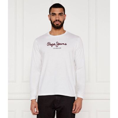 Pepe Jeans London Longsleeve Regular Fit biały L Pepe Jeans London Longsleeve Regular Fit biały L