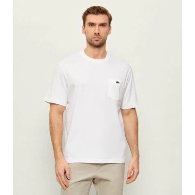Lacoste T-shirt Classic fit biały M Lacoste T-shirt Classic fit biały M