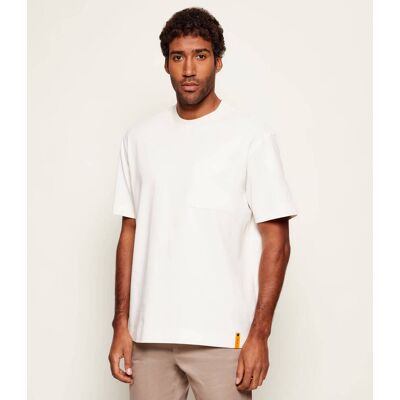 BLACK T-shirt C-Tames 180 BOSS X STEIFF Relaxed fit ecru M BLACK T-shirt C-Tames 180 BOSS X STEIFF Relaxed fit ecru M