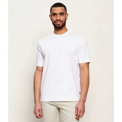 Boss BLACK T-shirt C-Tames 98 Regular Fit mercerised biały XXXL Boss BLACK T-shirt C-Tames 98 Regular Fit mercerised biały XXXL