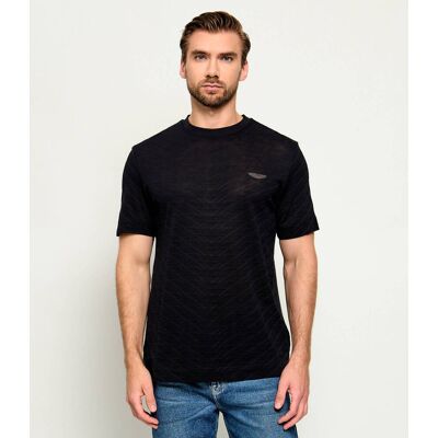 BLACK T-shirt C-Thompson 180 Boss x Aston Martin Regular Fit czarny XL BLACK T-shirt C-Thompson 180 Boss x Aston Martin Regular Fit czarny XL