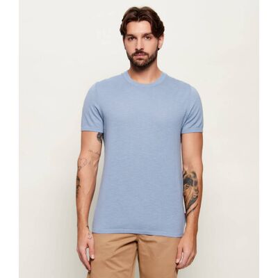 Joop! Jeans Sweter Bjarno Regular Fit niebieski XXL Joop! Jeans Sweter Bjarno Regular Fit niebieski XXL
