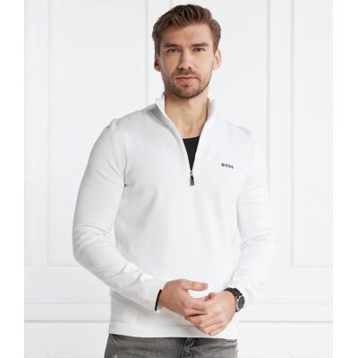 Boss GREEN Sweter Ever-X_QZ Regular Fit biały XXXL Boss GREEN Sweter Ever-X_QZ Regular Fit biały XXXL