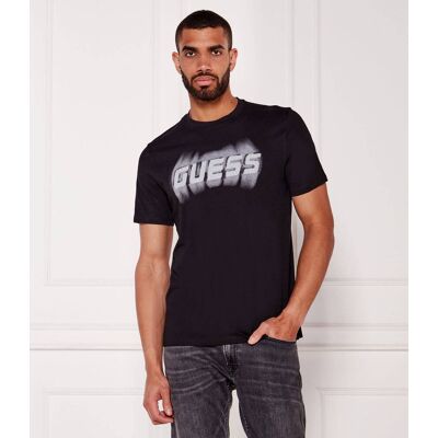 Guess ACTIVE T-shirt ASCANIO Regular Fit czarny XXL Guess ACTIVE T-shirt ASCANIO Regular Fit czarny XXL