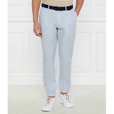Tommy Hilfiger Spodnie chino HARLEM Relaxed fit niebieski 33/32 Tommy Hilfiger Spodnie chino HARLEM Relaxed fit niebieski 33/32