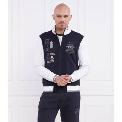 Aeronautica Militare Bluza Regular Fit granatowy M Aeronautica Militare Bluza Regular Fit granatowy M