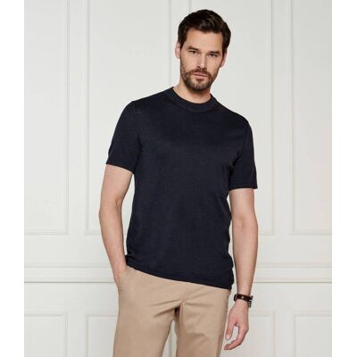 Joop! Jeans T-shirt Peeron Regular Fit granatowy M Joop! Jeans T-shirt Peeron Regular Fit granatowy M