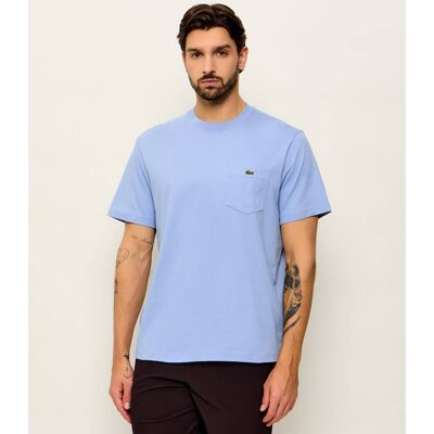 Lacoste T-shirt Classic fit błękitny L Lacoste T-shirt Classic fit błękitny L