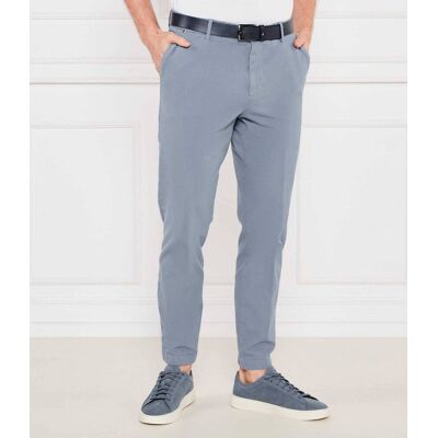 Boss BLACK Spodnie chino H-Kane Regular Fit błękitny 52 Boss BLACK Spodnie chino H-Kane Regular Fit błękitny 52