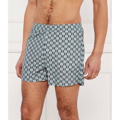 Karl Lagerfeld Szorty kąpielowe Regular Fit szary S Karl Lagerfeld Szorty kąpielowe Regular Fit szary S