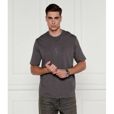 Giorgio Armani Exchange T-shirt Loose fit szary S Giorgio Armani Exchange T-shirt Loose fit szary S