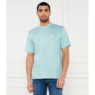 Calvin Klein Jeans T-shirt Relaxed fit błękitny M Calvin Klein Jeans T-shirt Relaxed fit błękitny M