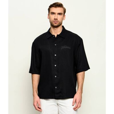AllSaints Koszula CIRCE Oversize fit czarny XL AllSaints Koszula CIRCE Oversize fit czarny XL