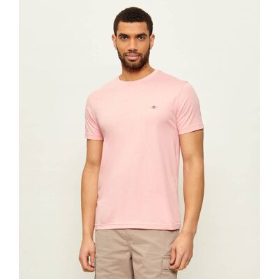 Gant T-shirt SHIELD Slim Fit różowy L Gant T-shirt SHIELD Slim Fit różowy L