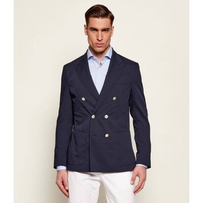 Eleventy Marynarka Slim Fit granatowy 52 Eleventy Marynarka Slim Fit granatowy 52