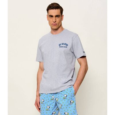ST.Barth T-shirt PORTLAND ST. Barth x PEANUTS Regular Fit szary M ST.Barth T-shirt PORTLAND ST. Barth x PEANUTS Regular Fit szary M