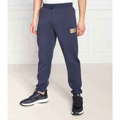 EA7 Spodnie dresowe Regular Fit granatowy L EA7 Spodnie dresowe Regular Fit granatowy L