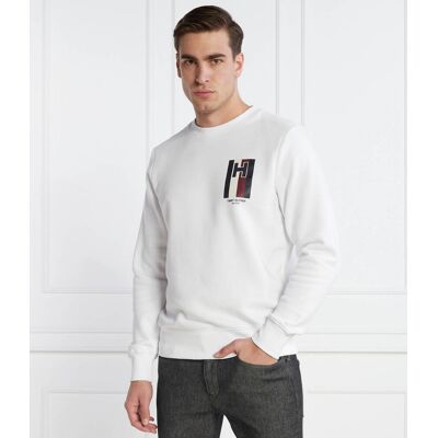 Tommy Hilfiger Bluza H EMBLEM Regular Fit biały L Tommy Hilfiger Bluza H EMBLEM Regular Fit biały L