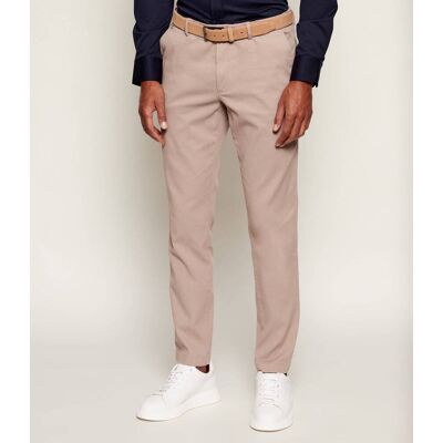 Boss BLACK Spodnie chino Kaito1 Slim Fit stretch beżowy 46 Boss BLACK Spodnie chino Kaito1 Slim Fit stretch beżowy 46