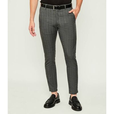 Joop! Jeans Spodnie chino Maxton3-W Modern fit szary 34/34 Joop! Jeans Spodnie chino Maxton3-W Modern fit szary 34/34