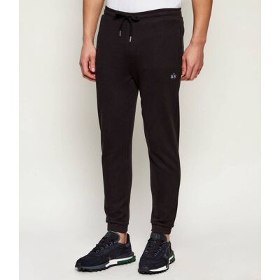 La Martina Spodnie dresowe Slim Fit czarny M La Martina Spodnie dresowe Slim Fit czarny M