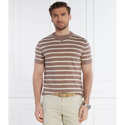 Joop! Jeans T-shirt Peer Regular Fit beżowy L Joop! Jeans T-shirt Peer Regular Fit beżowy L