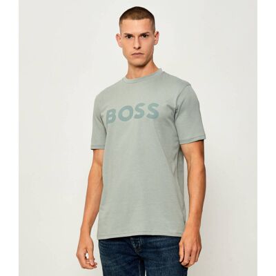 Boss ORANGE T-shirt Thinking 1 Regular Fit zielony XXL Boss ORANGE T-shirt Thinking 1 Regular Fit zielony XXL