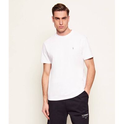 AllSaints T-shirt DEXTER Regular Fit biały XL AllSaints T-shirt DEXTER Regular Fit biały XL