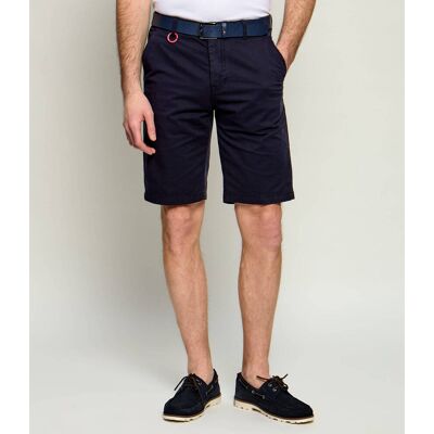 Joop! Jeans Szorty chino Rudo Regular Fit granatowy 34 Joop! Jeans Szorty chino Rudo Regular Fit granatowy 34