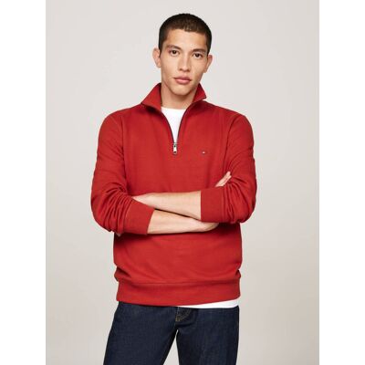 Tommy Hilfiger Bluza ESSENTIAL Regular Fit czerwony XL Tommy Hilfiger Bluza ESSENTIAL Regular Fit czerwony XL