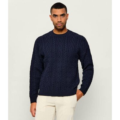 Drykorn Sweter Noreg Relaxed fit granatowy M Drykorn Sweter Noreg Relaxed fit granatowy M