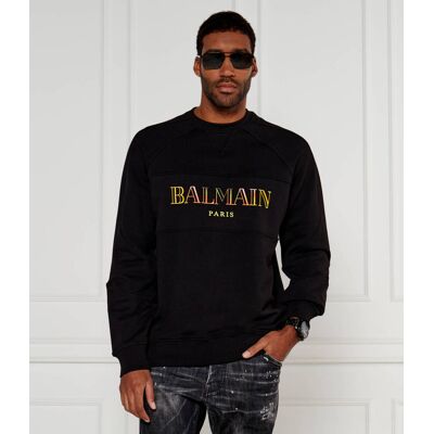 Balmain Bluza VINTAGE Oversize fit czarny XL Balmain Bluza VINTAGE Oversize fit czarny XL