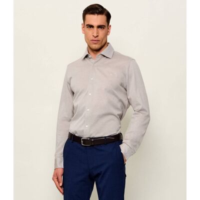 Joop! Koszula Phil-JK Slim Fit beżowy 40 Joop! Koszula Phil-JK Slim Fit beżowy 40