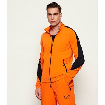 EA7 Bluza Regular Fit pomarańczowy L EA7 Bluza Regular Fit pomarańczowy L