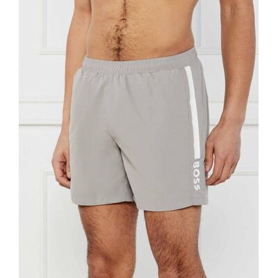 Boss BLACK Szorty kąpielowe Dolphin Regular Fit szary M Boss BLACK Szorty kąpielowe Dolphin Regular Fit szary M
