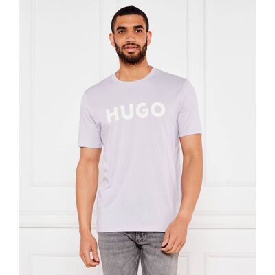 HUGO T-shirt Dulivio Regular Fit lawendowy XL HUGO T-shirt Dulivio Regular Fit lawendowy XL