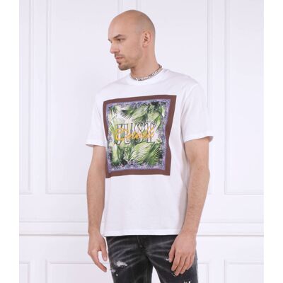 Just Cavalli T-shirt Regular Fit biały XXL Just Cavalli T-shirt Regular Fit biały XXL