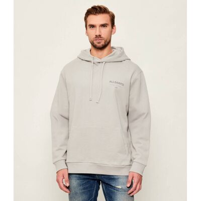 AllSaints Bluza FUTURE Relaxed fit szary XL AllSaints Bluza FUTURE Relaxed fit szary XL