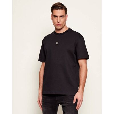 HUGO T-shirt Dilanso Loose fit czarny XL HUGO T-shirt Dilanso Loose fit czarny XL