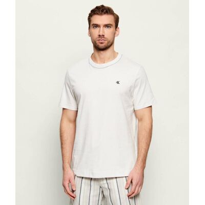 Calvin Klein T-shirt Classic fit beżowy XXL Calvin Klein T-shirt Classic fit beżowy XXL