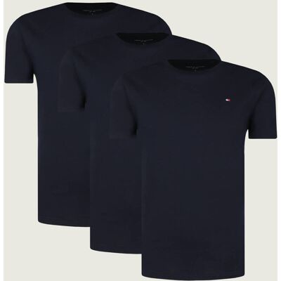 Tommy Hilfiger Underwear T-shirt 3-pack Regular Fit granatowy L Tommy Hilfiger Underwear T-shirt 3-pack Regular Fit granatowy L