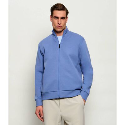 Boss GREEN Bluza Skaz Regular Fit niebieski XXL Boss GREEN Bluza Skaz Regular Fit niebieski XXL