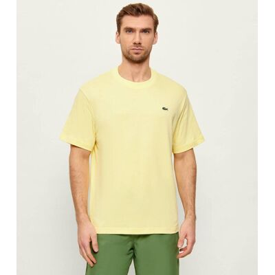 Lacoste T-shirt Classic fit żółty XL Lacoste T-shirt Classic fit żółty XL